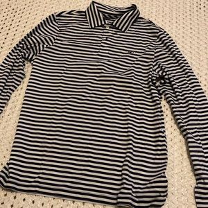 Mens Vineyard Collar Long sleeve top